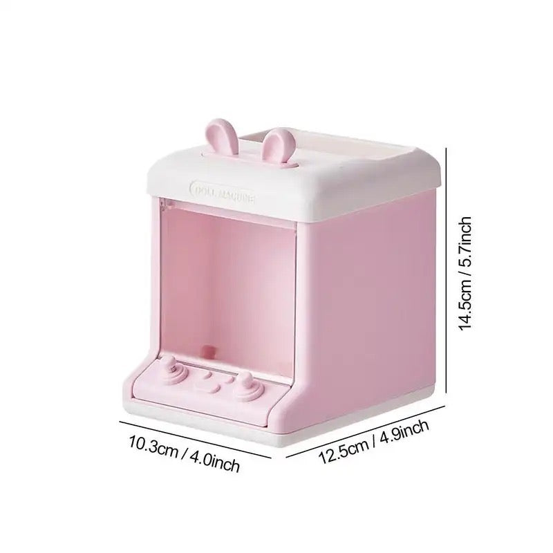 Arcade Desk Organizer, Multifunctional Storage Box, Large Capacity Doll Machine Storage Box, Multi Compartment Pen Holder Arcade Desk Organizer, Multifunctional Storage Box, Large Capacity Doll Machine Storage Box, Multi Compartment Pen Holder